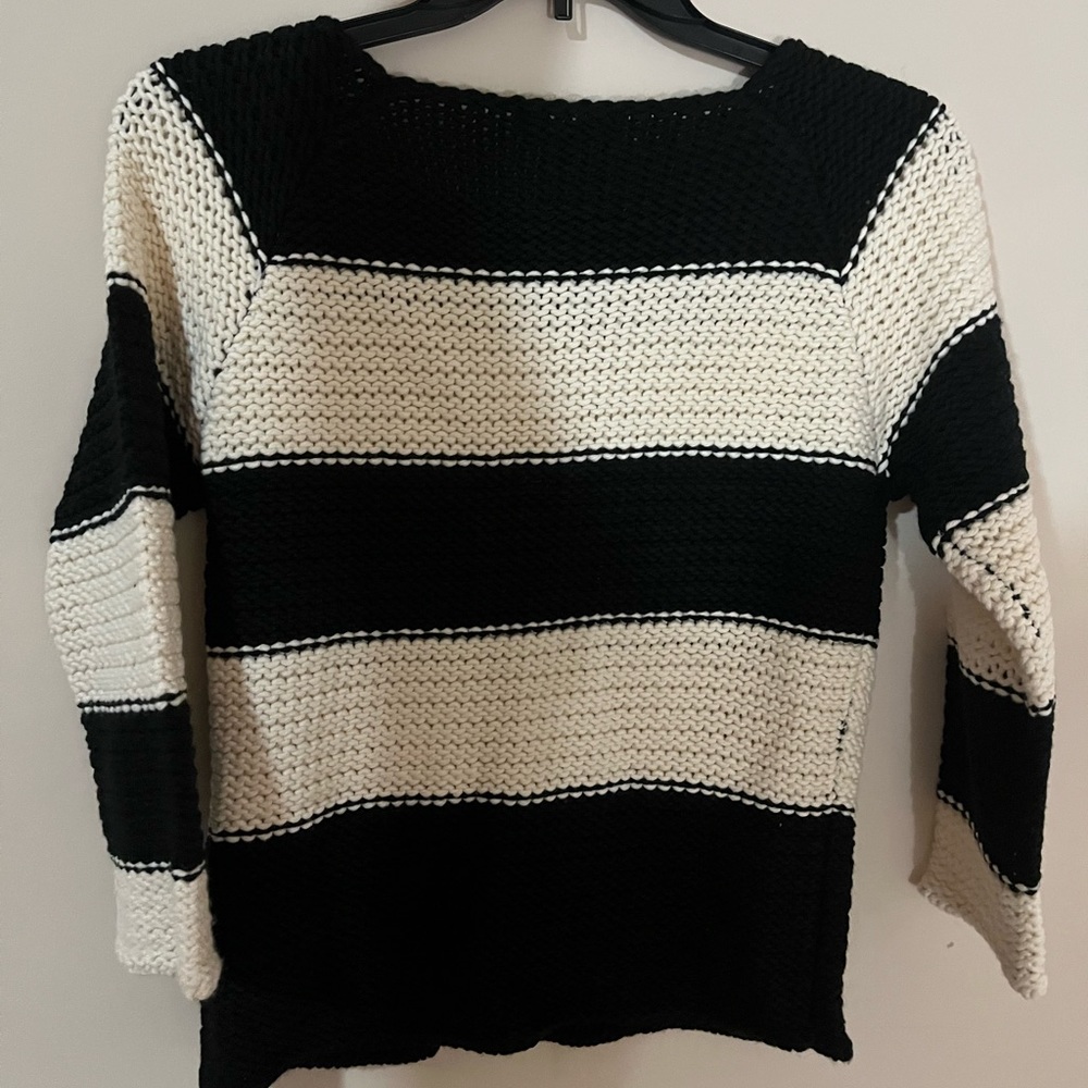 Black and White Sweater by Sanctuary Medium